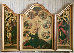 Trittico dei Sette Dolori della Vergine, c.1520-35 da Bernard van Orley